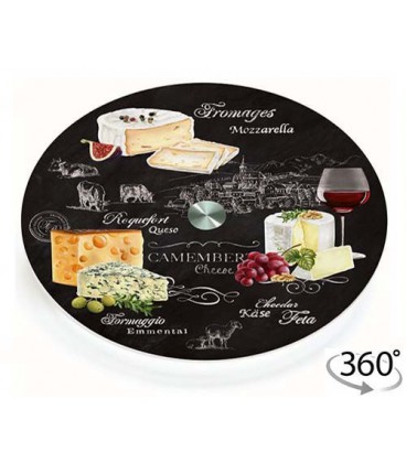 Otočný tanier CHEESE LAZY SUSAN